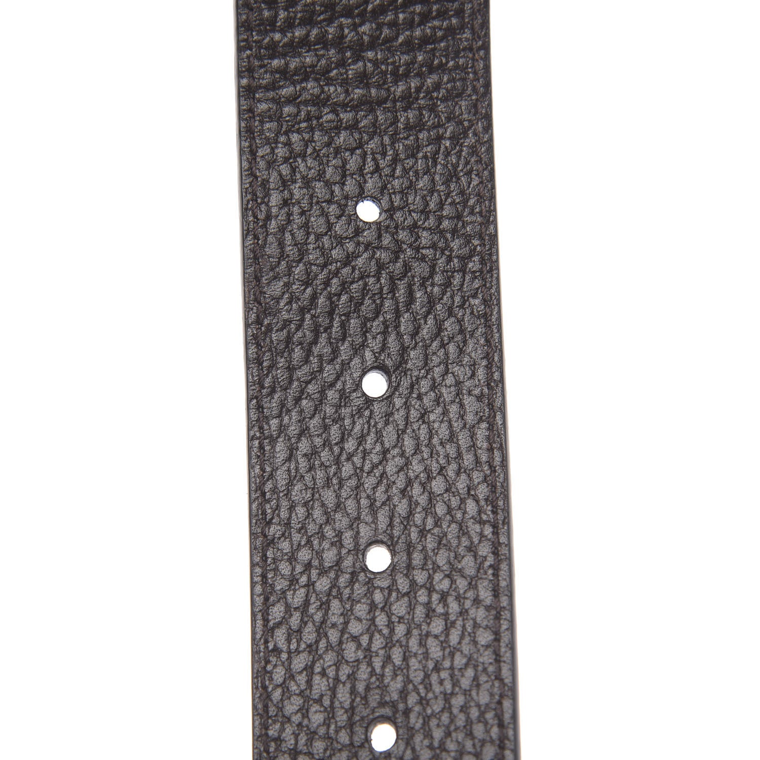 Gucci Calfskin Double G Reversible 37mm Belt 90 36 Black Cocoa 6 of 7