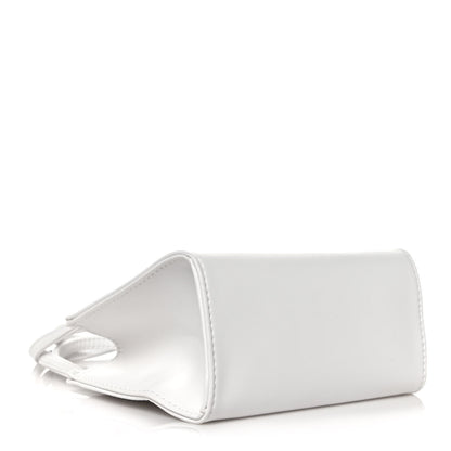 Telfar Vegan Leather Small Shopping Bag White 4 of 12