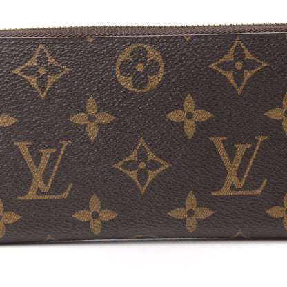 Louis Vuitton Monogram Clemence Wallet Fuchsia 9 of 13