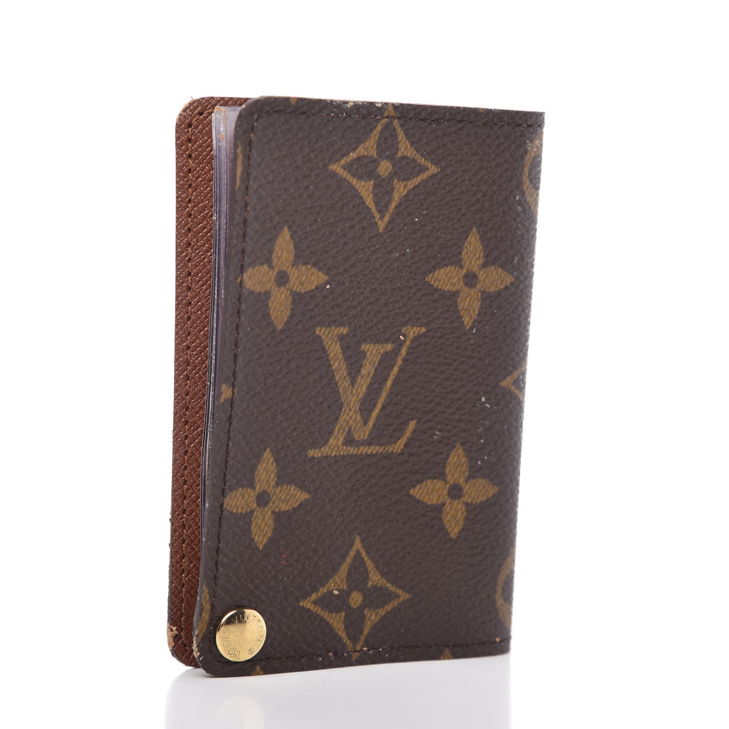 Monogram Credit Card Photo Holder