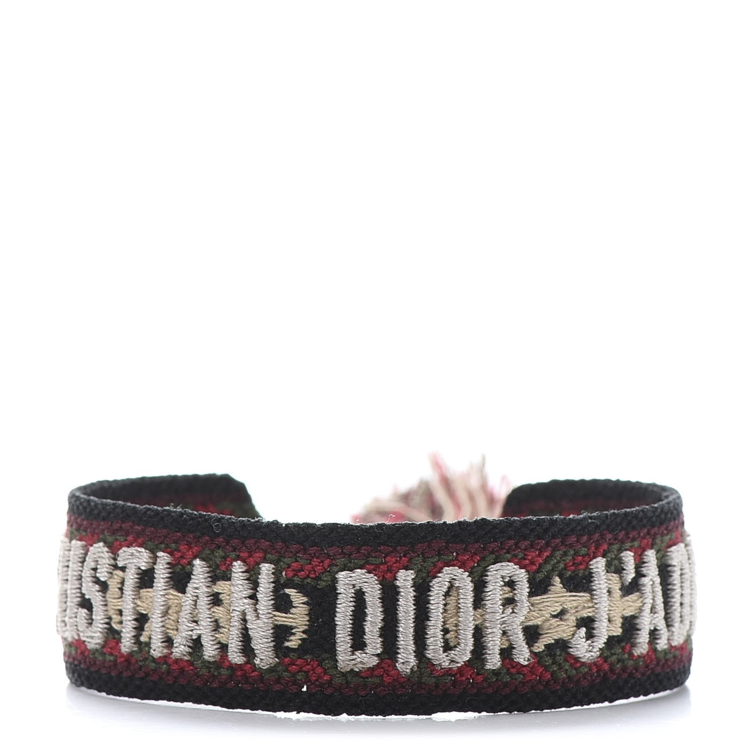 Christian Dior Woven Cotton J'Adior Friendship Bracelet Set Multicolor 3 of 8