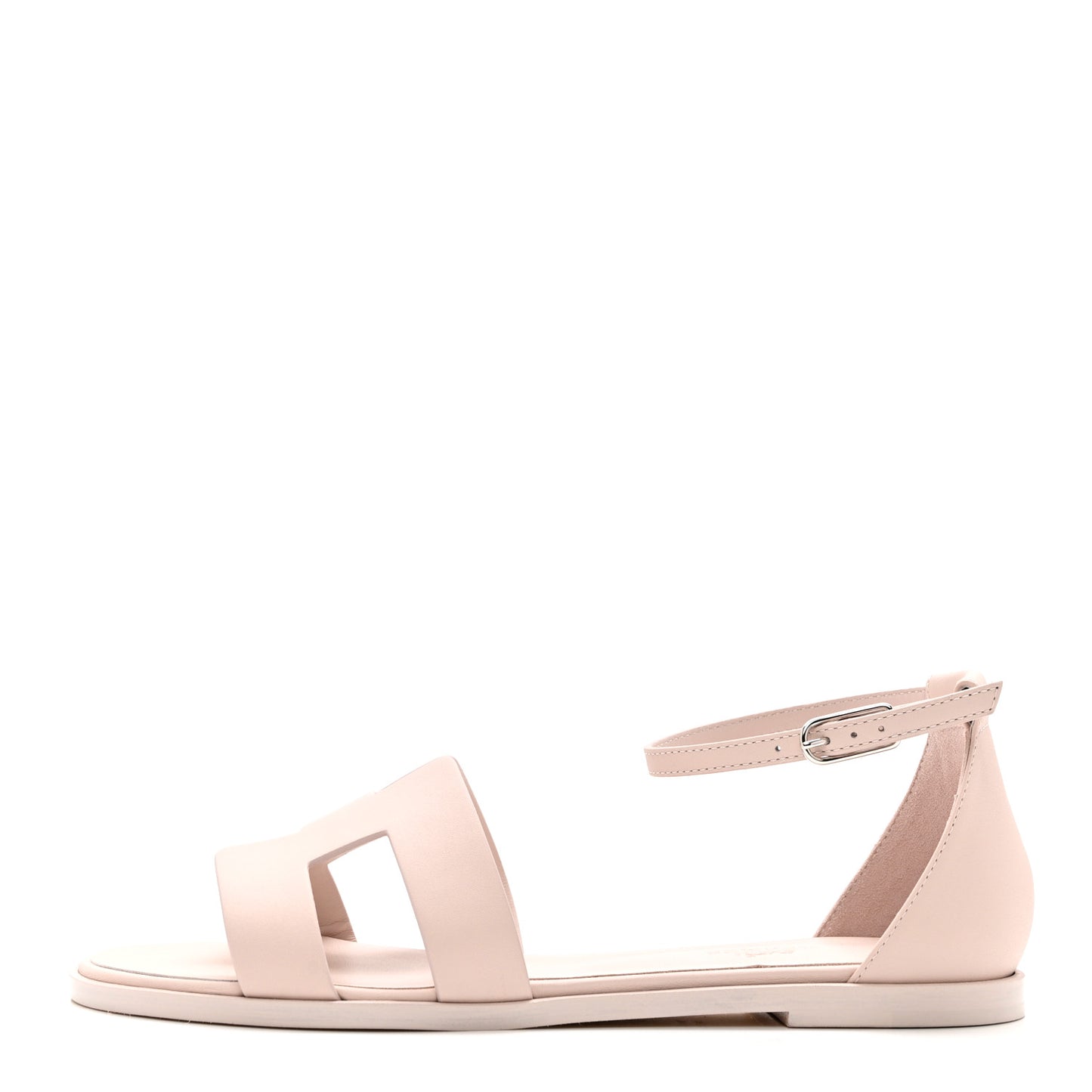 Calfskin Santorini Sandals 37.5 Rose Petale