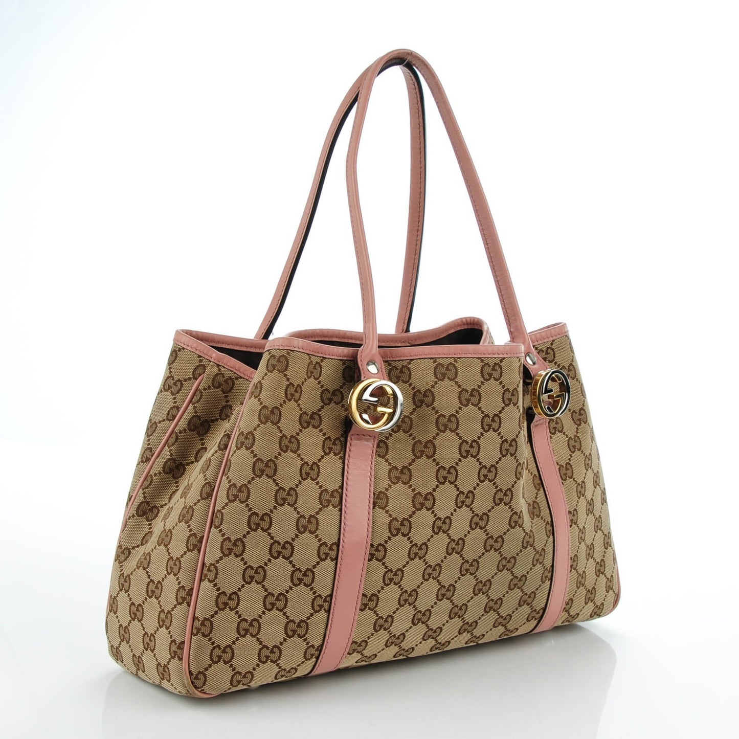 Monogram Medium Twins Shoulder Bag Pink