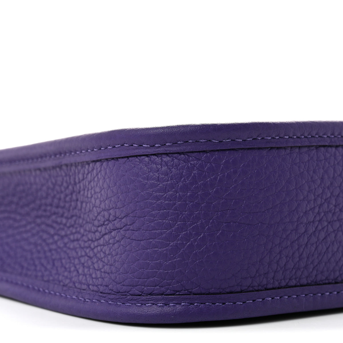 Hermes Taurillon Clemence Evelyne TPM Purple 9 of 11