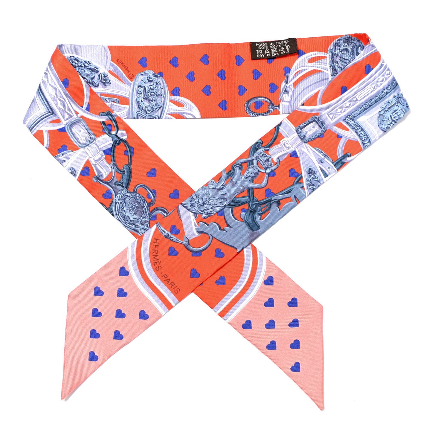 Silk Brides de Gala Love Twilly Orange Gris Bleuete Saumon