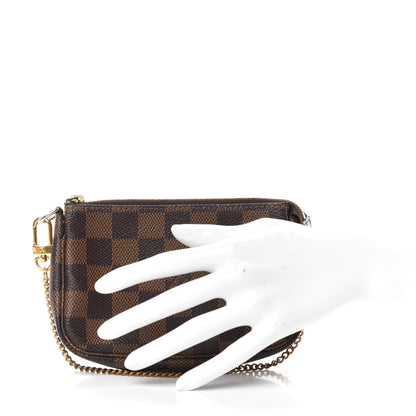 Louis Vuitton Damier Ebene Mini Pochette Accessories 2 of 7