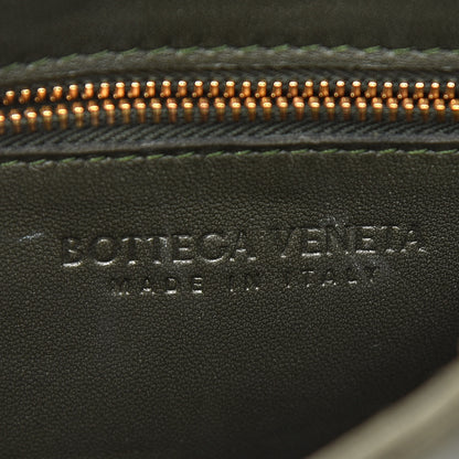 Bottega Veneta Lambskin Maxi Intrecciato Cassette Crossbody Bag Black 6 of 8