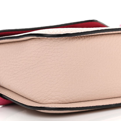 Christian Dior Bullcalf Diorissimo Promenade Envelope Pouch Fuchsia Rose Poudre 9 of 10