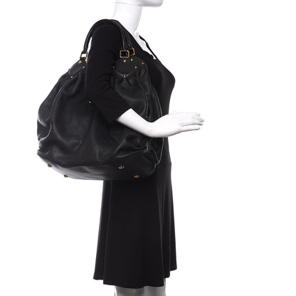 Louis Vuitton Mahina L Black 2 of 11
