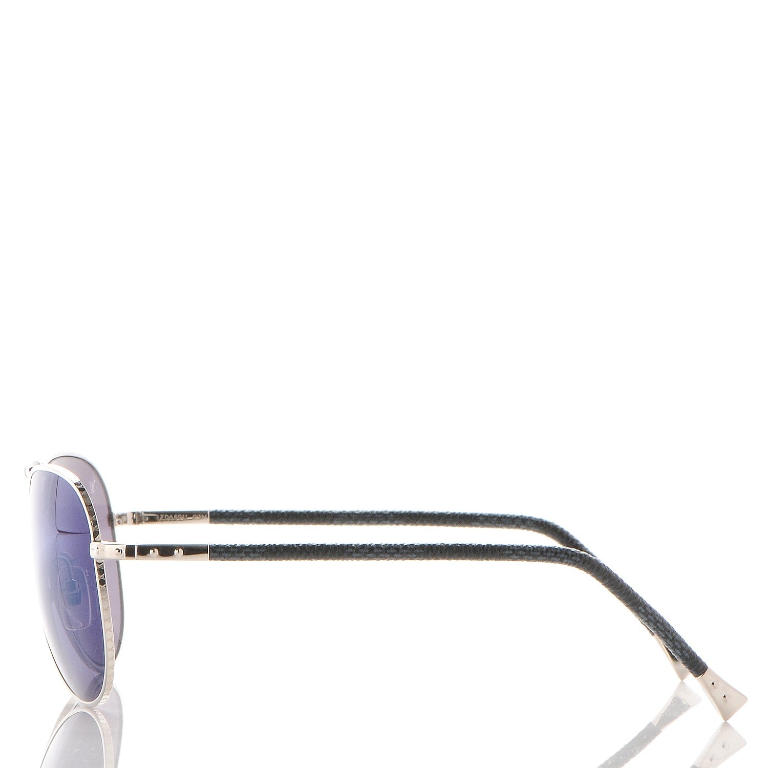 Louis Vuitton Damier Graphite Conspiration Pilote Sunglasses Z0659U 3 of 7