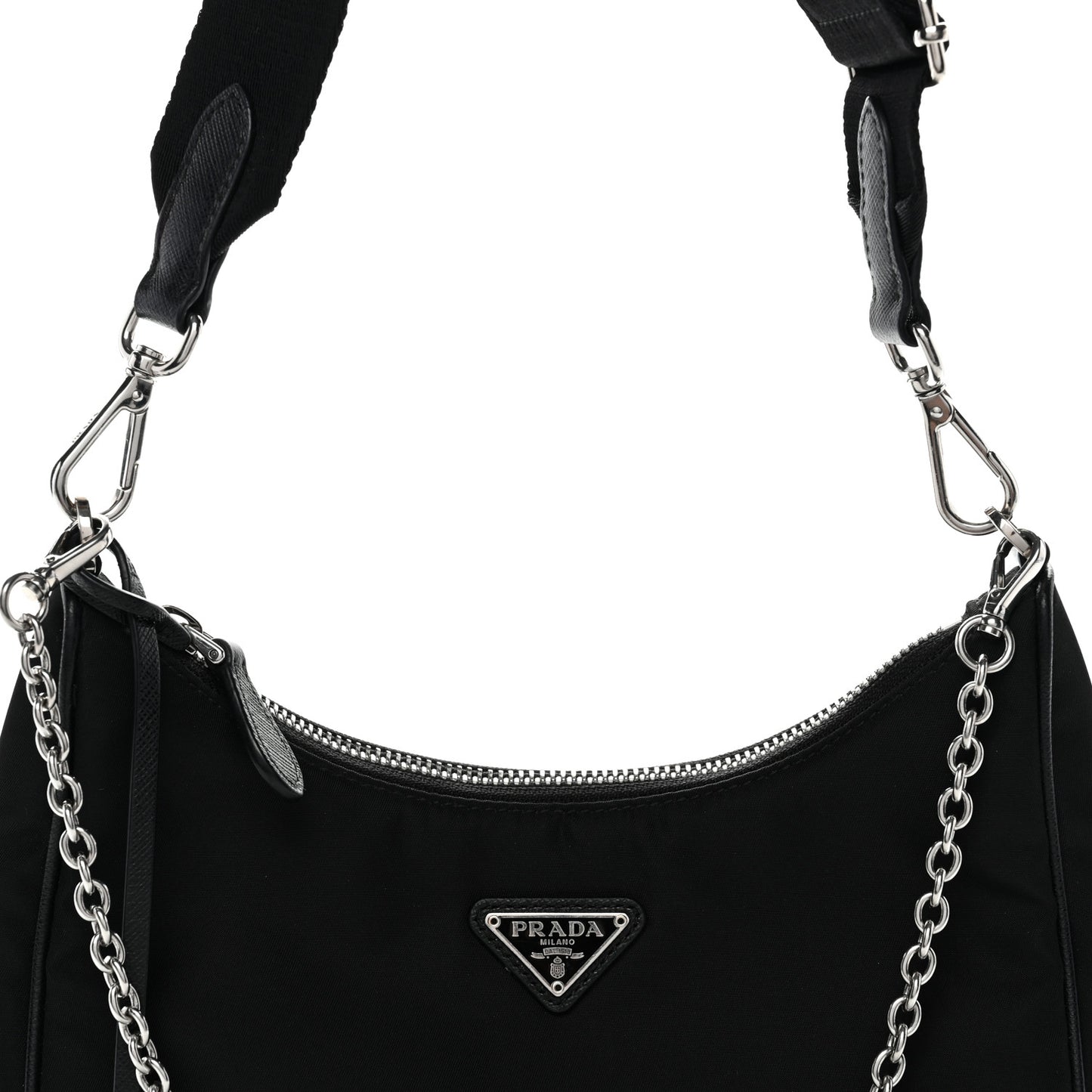 Nylon Re-Edition 2005 Shoulder Bag Black