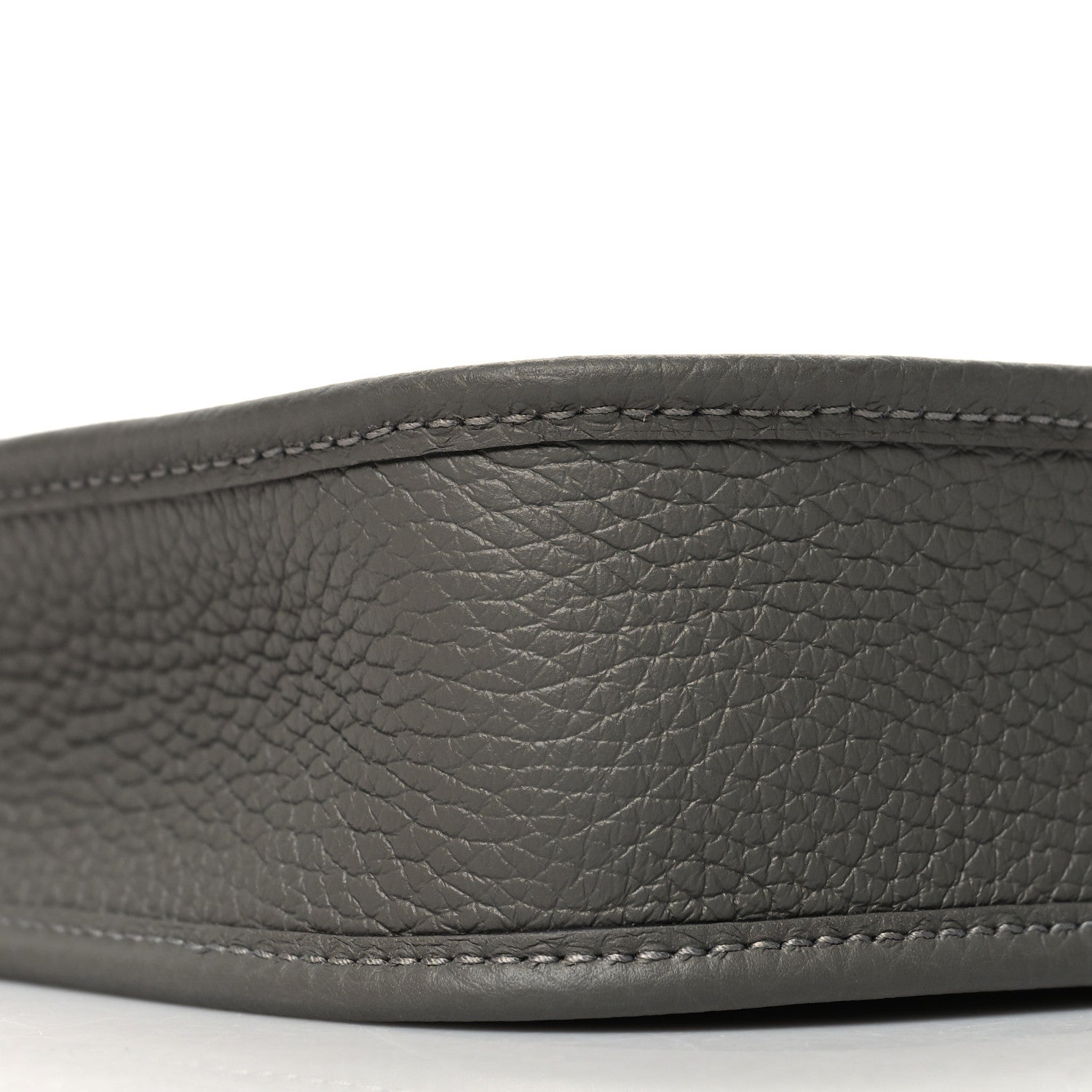 Hermes Taurillon Clemence Evelyne TPM Gris Meyer 9 of 10