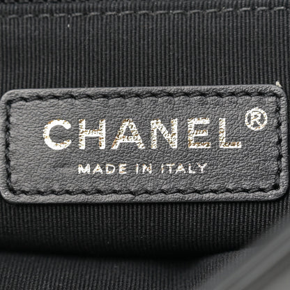 Chanel Lambskin Quilted Chain To Chain Flap Black 6 of 11
