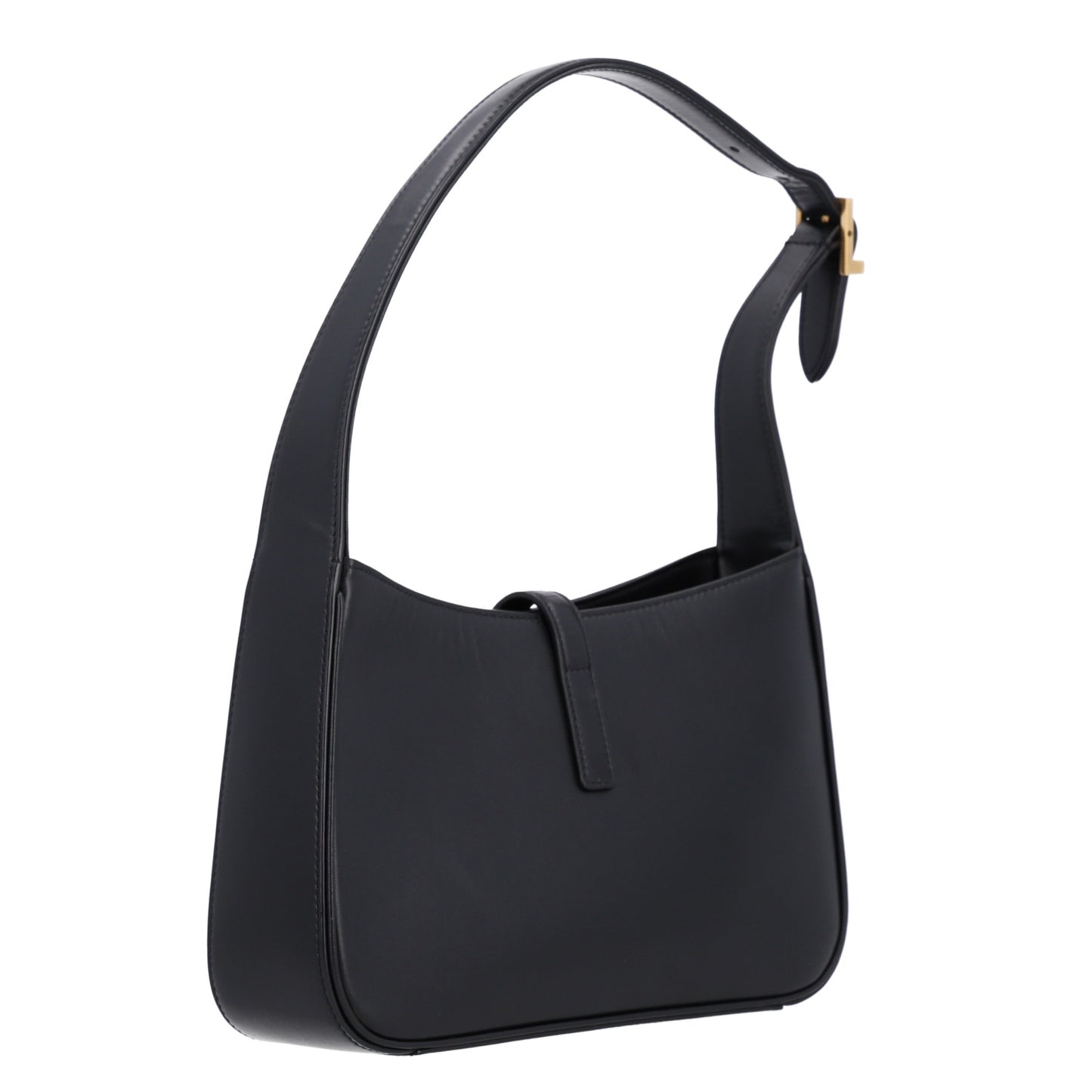 Smooth Calfskin Le 5 A 7 Hobo Black