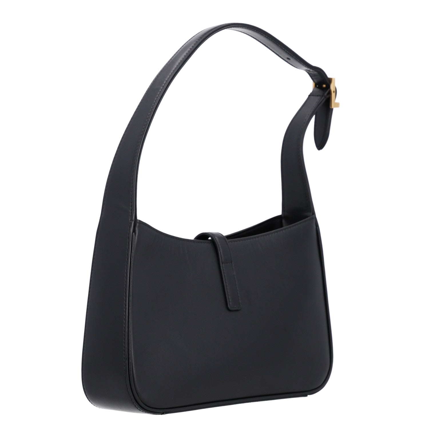 Saint Laurent Smooth Calfskin Le 5 A 7 Hobo Black 3 of 10
