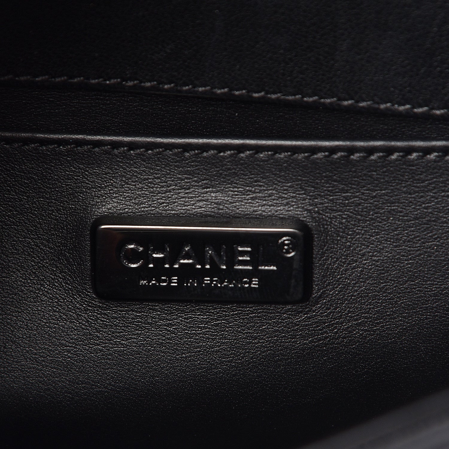 Chanel Lambskin Satin LED Metal Small Boy Flap Black 6 of 18