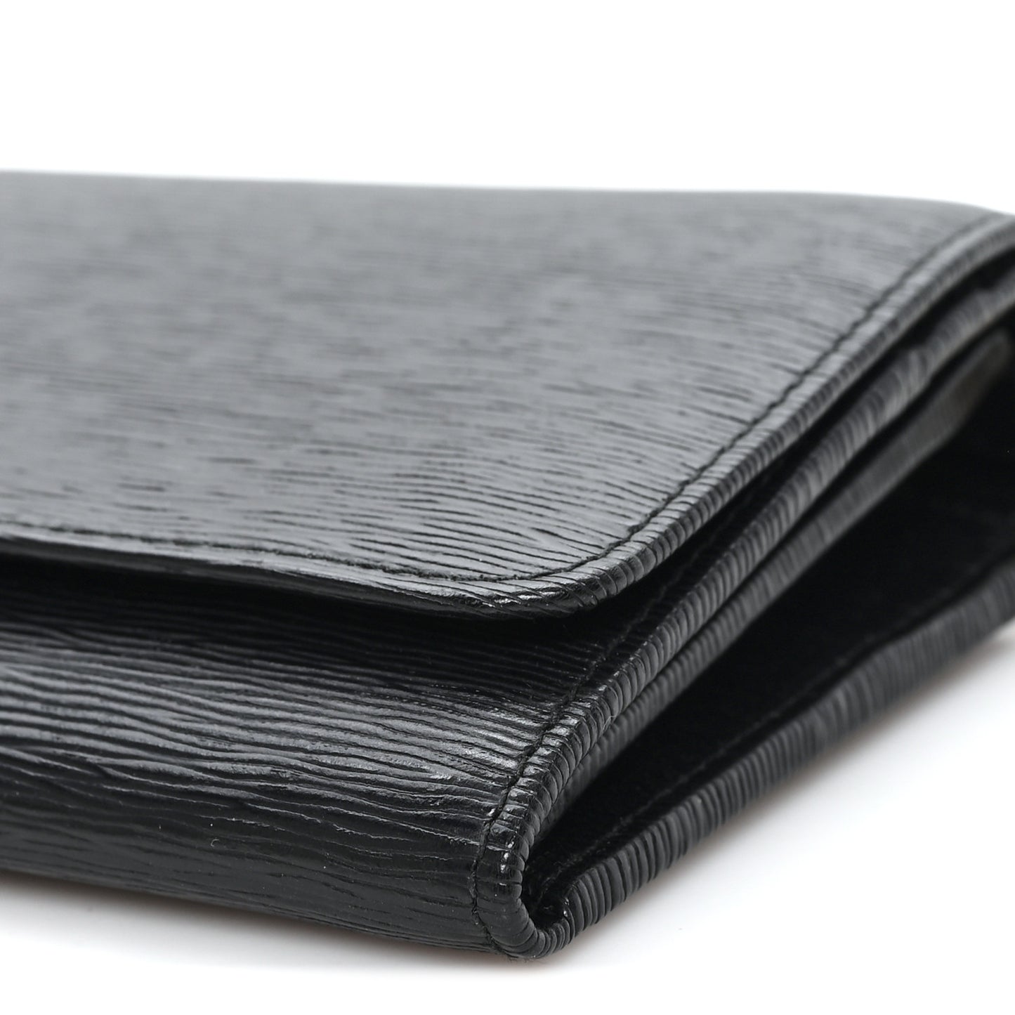 Vitello Move Metal Oro Chain Wallet Black