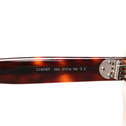 Celine Acetate Cat Eye Sunglasses CL40187I Dark Havana 6 of 7
