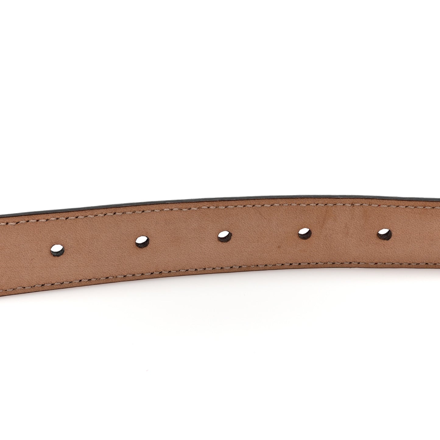 Moon Calfskin Interlocking G 25mm Belt 90 36 Red