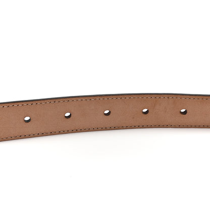 Gucci Moon Calfskin Interlocking G 25mm Belt 90 36 Red 4 of 4