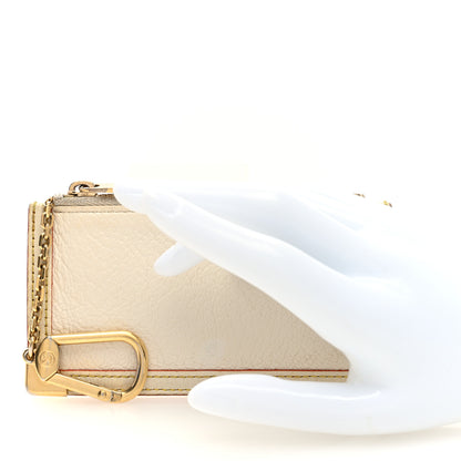 Louis Vuitton Suhali Key Pouch White 2 of 6