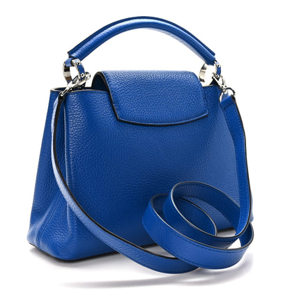 Louis Vuitton Taurillon Capucines BB Royal Blue 3 of 9