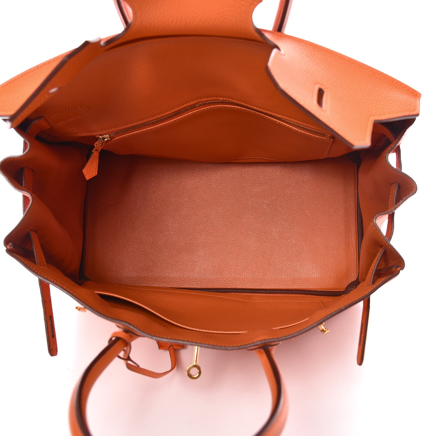 Hermes Togo Birkin 35 Orange 5 of 11