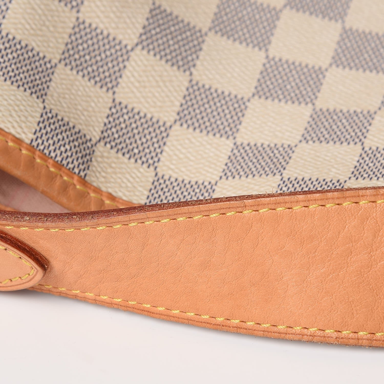 Louis Vuitton Damier Azur Delightful MM Rose Ballerine 11 of 16