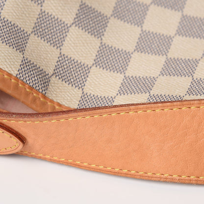 Louis Vuitton Damier Azur Delightful MM Rose Ballerine 11 of 16