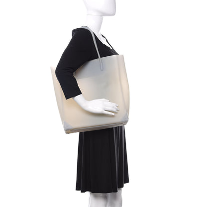 Alexander Wang Molded Silicon Prisma Tote Icing 2 of 9