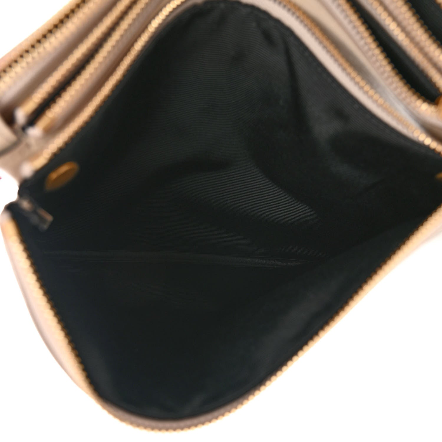 Celine Lambskin Large Trio Crossbody Bag Linen 7 of 14