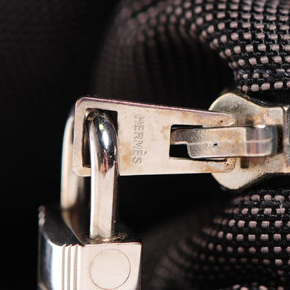 Hermes Canvas Herline MM Tote Grey 11 of 26