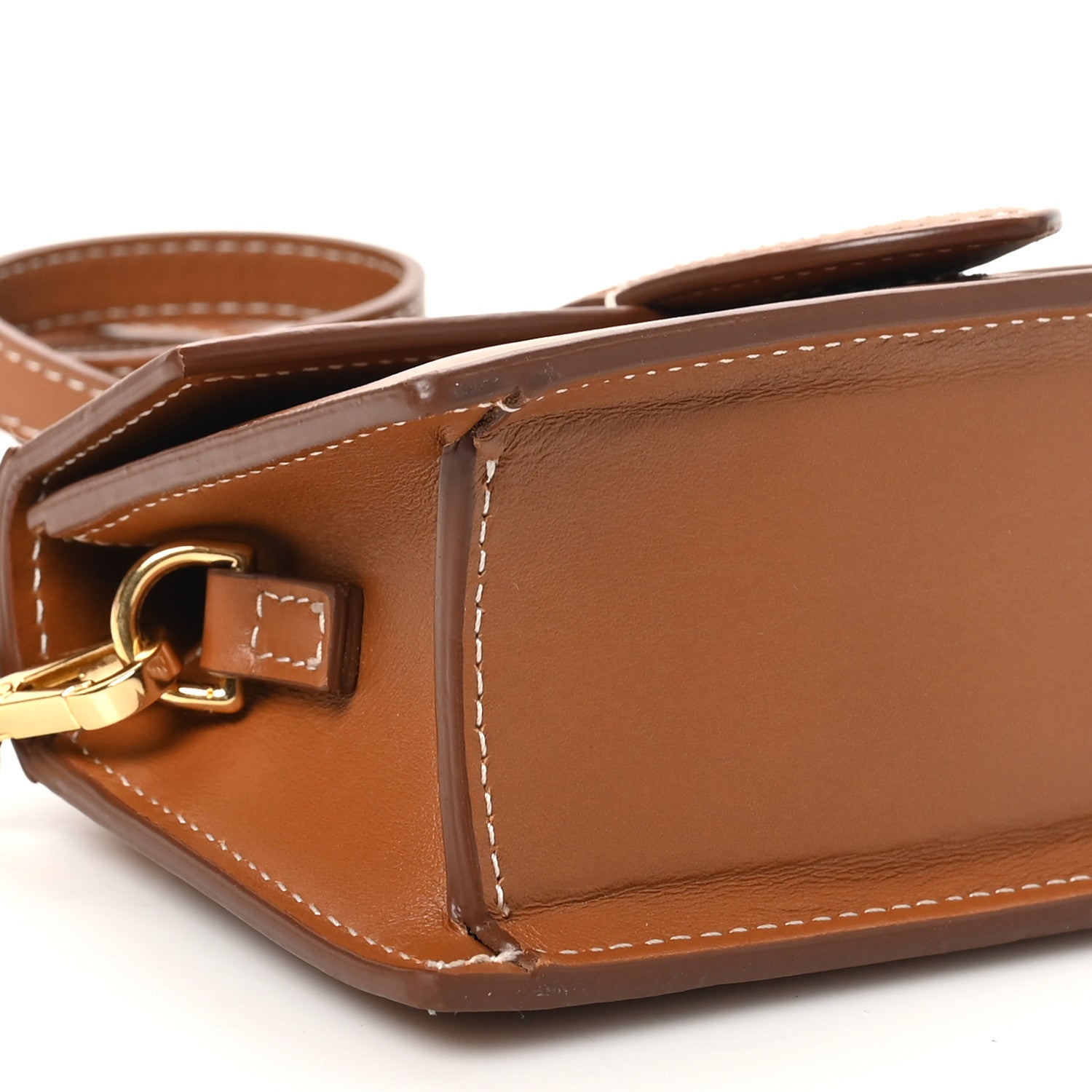 Jacquemus Smooth Calfskin Le Bambino Light Brown 8 of 9