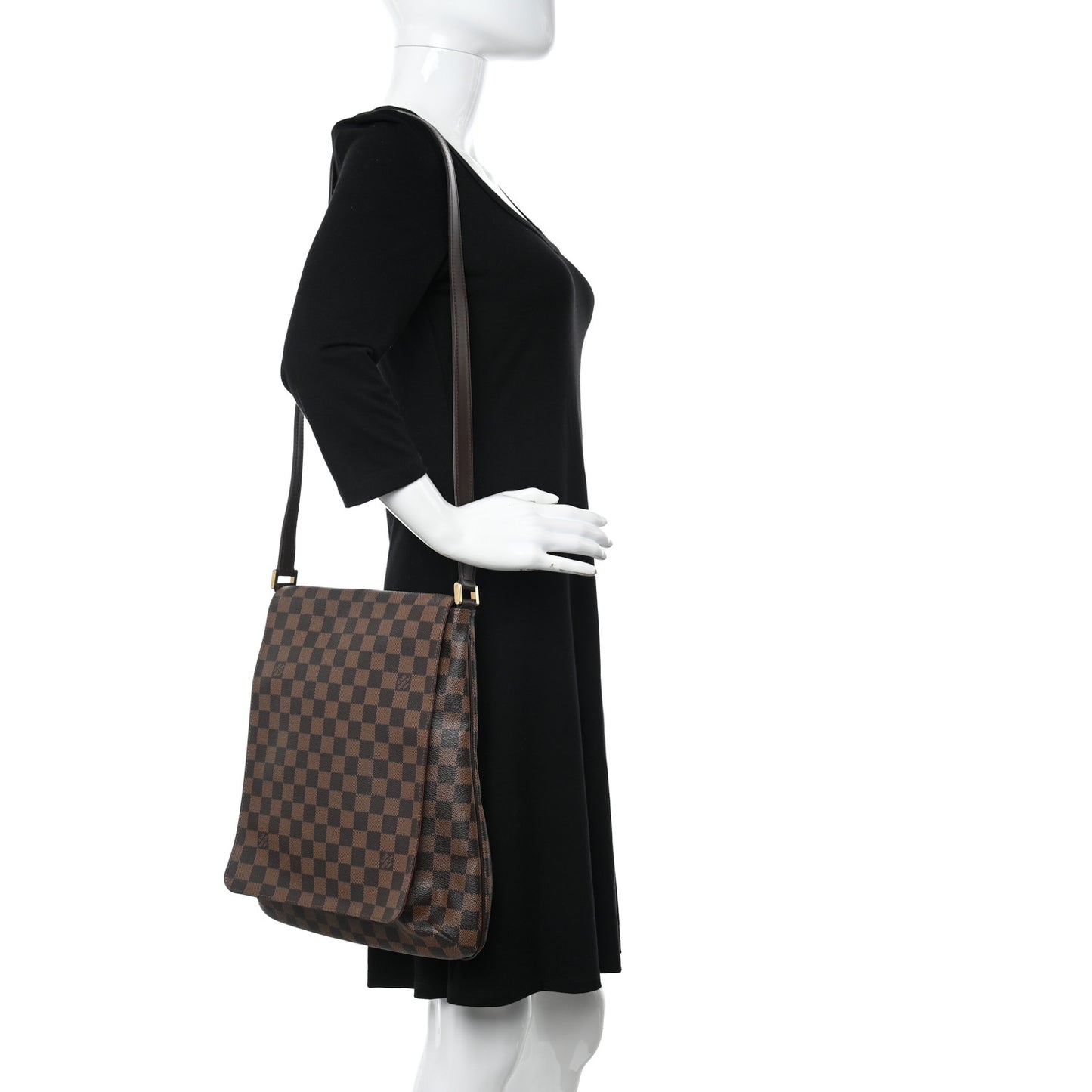 Damier Ebene Musette GM