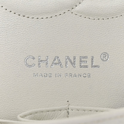 Chanel Caviar Quilted Medium Double Flap White 6 of 10