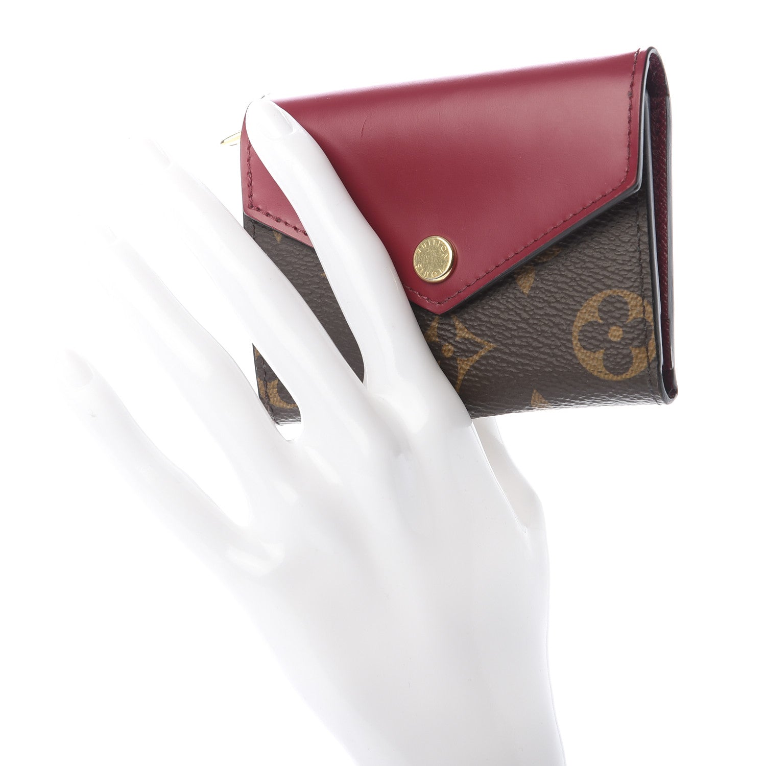 Louis Vuitton Monogram Zoe Wallet Fuchsia 2 of 6