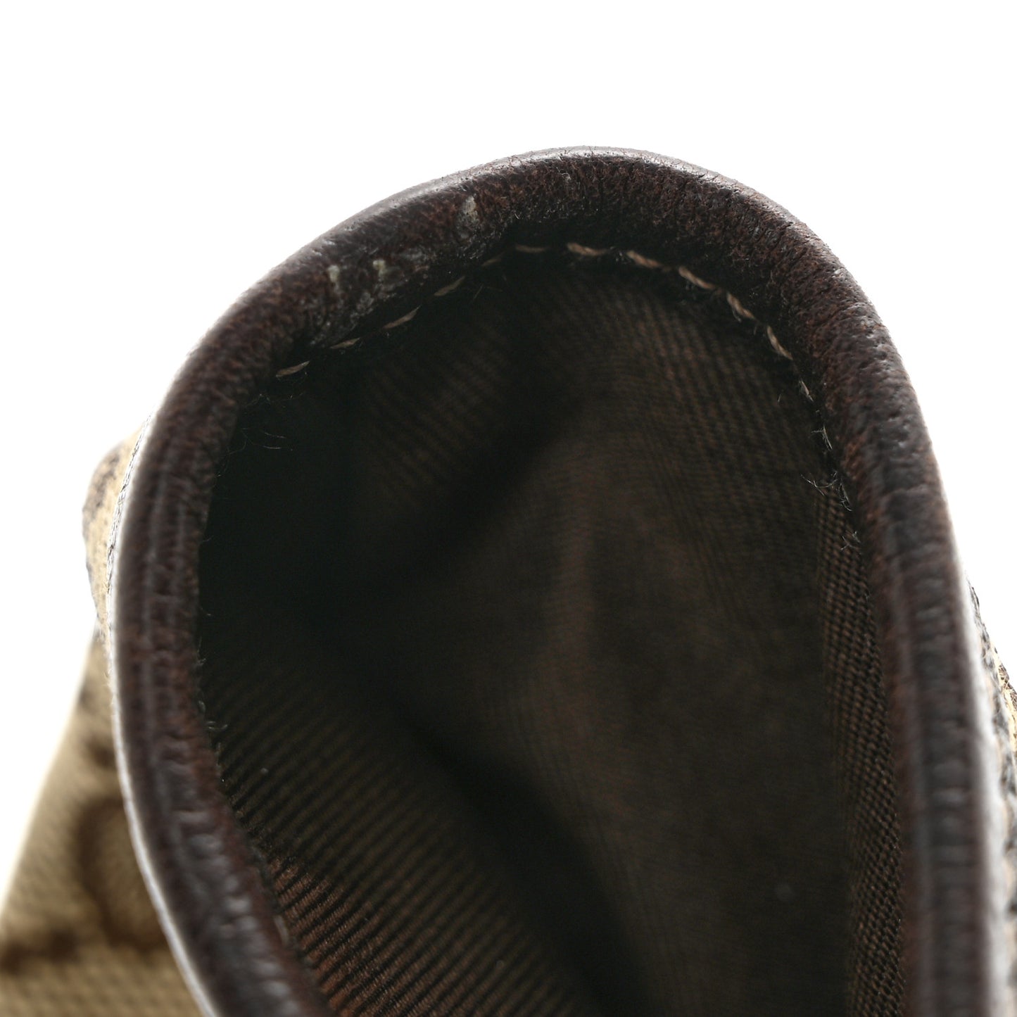 Monogram Web Tote Brown