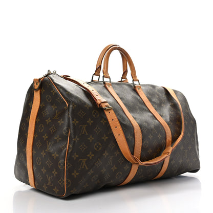 Louis Vuitton Monogram Keepall Bandouliere 55 2 of 12
