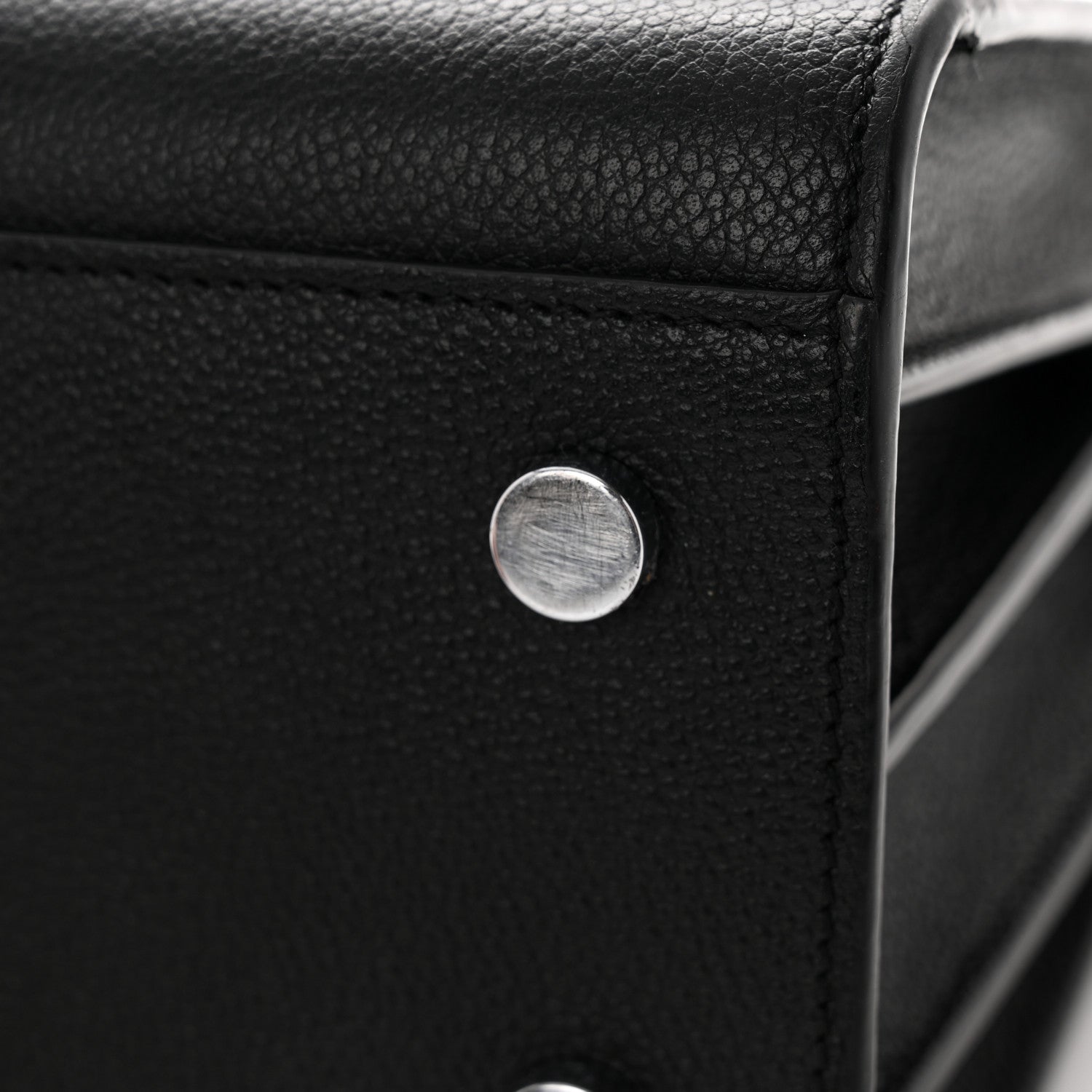 Saint Laurent Grained Calfskin Baby Sac De Jour Black 11 of 15