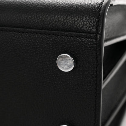 Saint Laurent Grained Calfskin Baby Sac De Jour Black 11 of 15