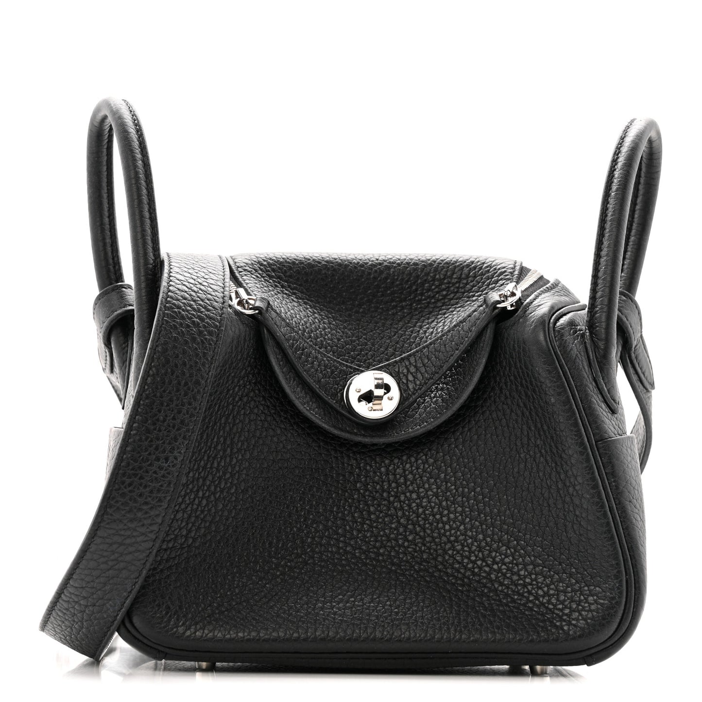 Taurillon Clemence Mini Lindy 20 Black
