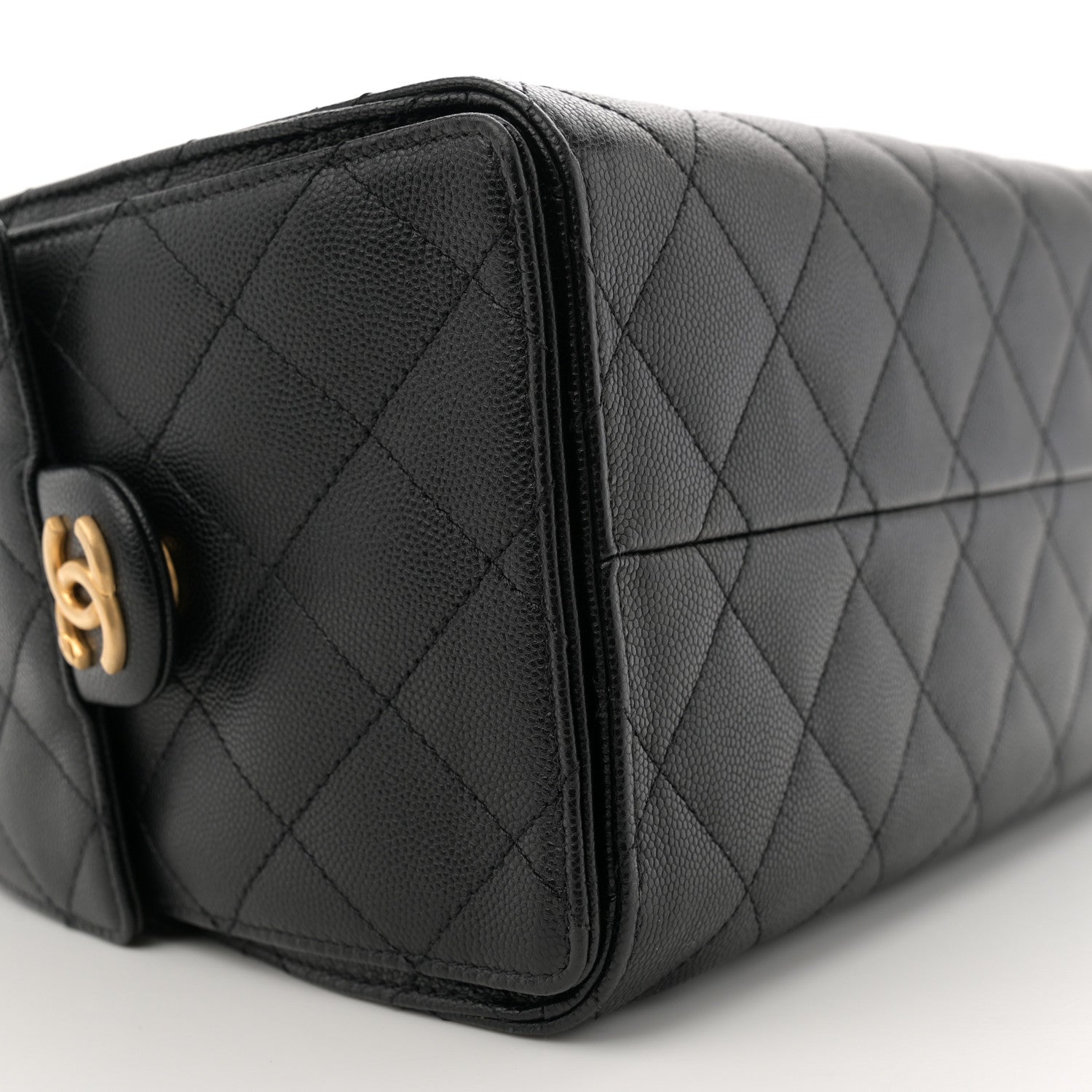 Chanel Caviar Quilted Small Chanel 25 Handbag Black 9 of 12