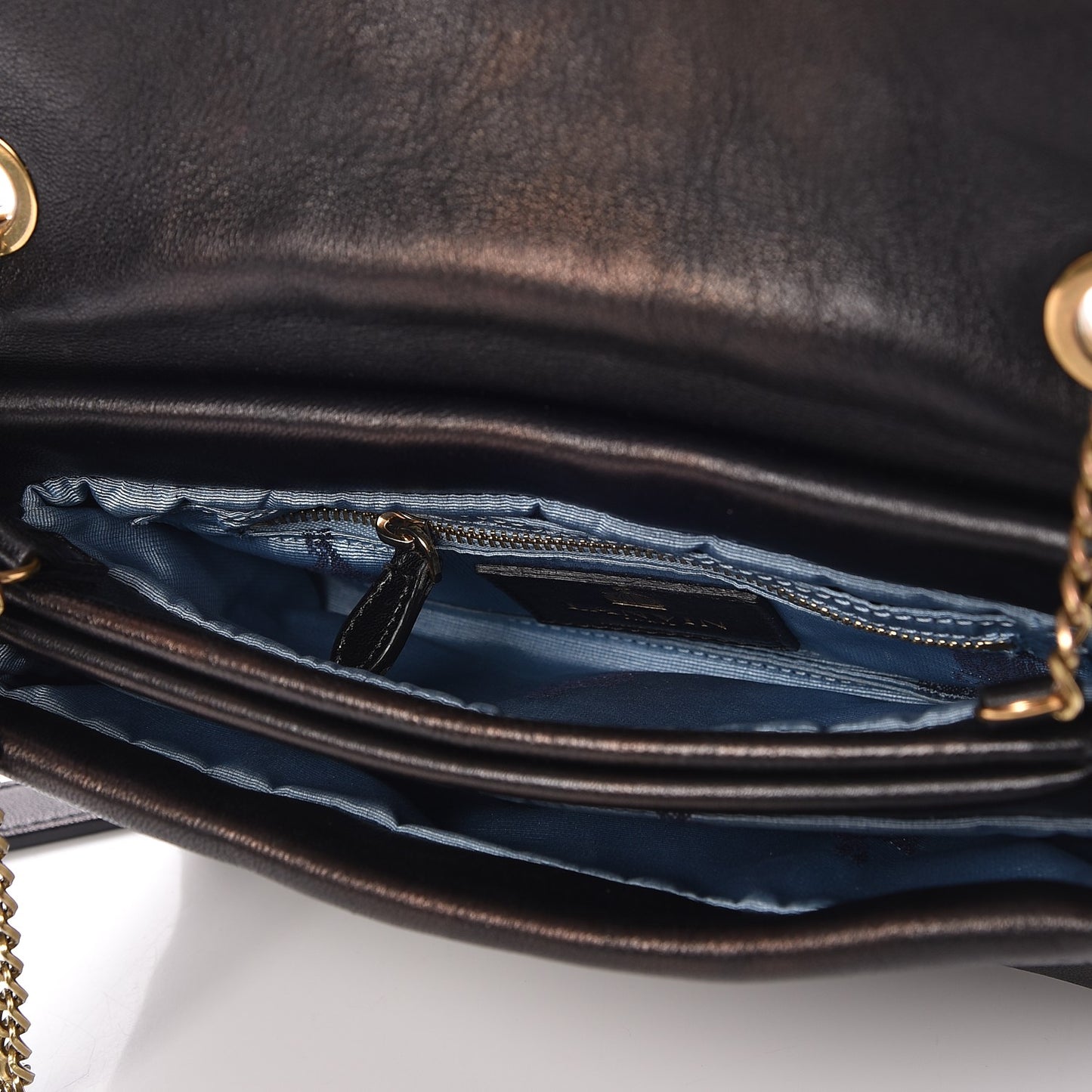 Lambskin Quilted Mini Sugar Flap Shoulder Bag Black