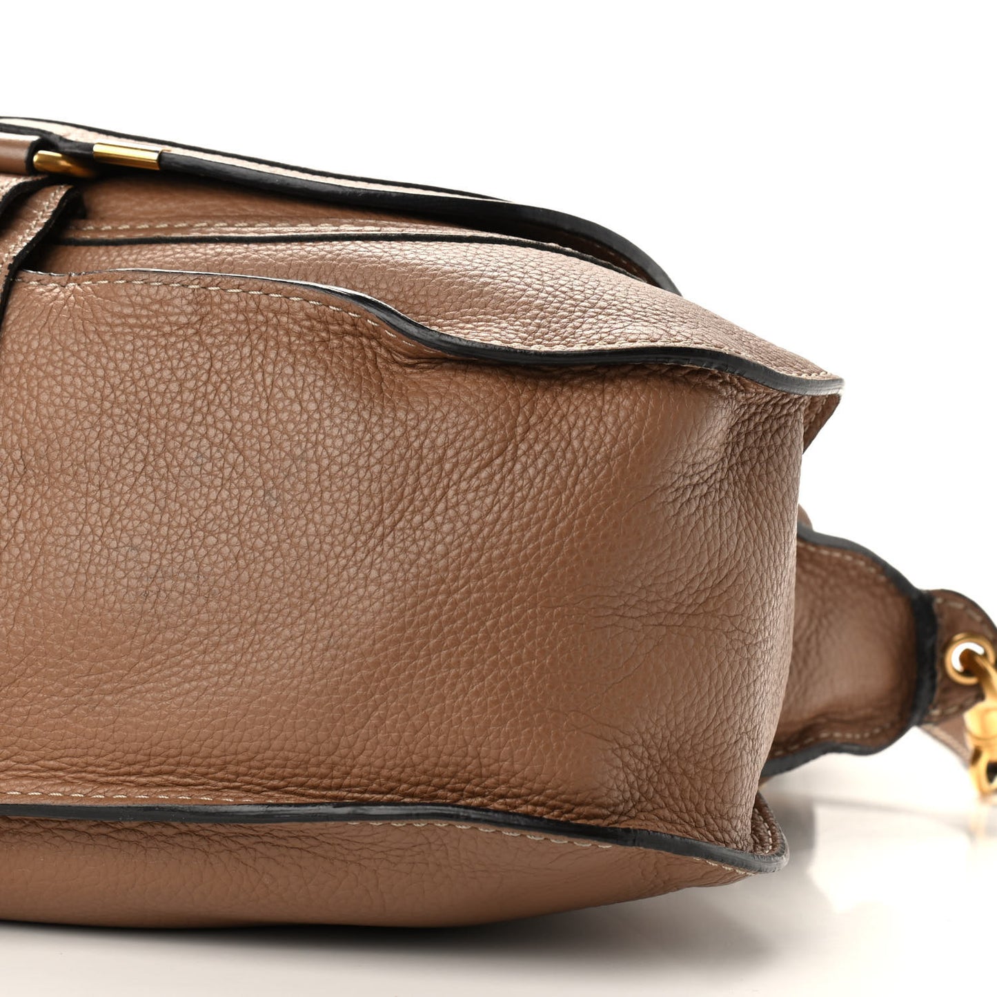 Calfskin Medium Marcie Satchel Nut