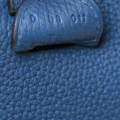 Hermes Taurillon Clemence Evelyne III PM Deep Blue 7 of 11