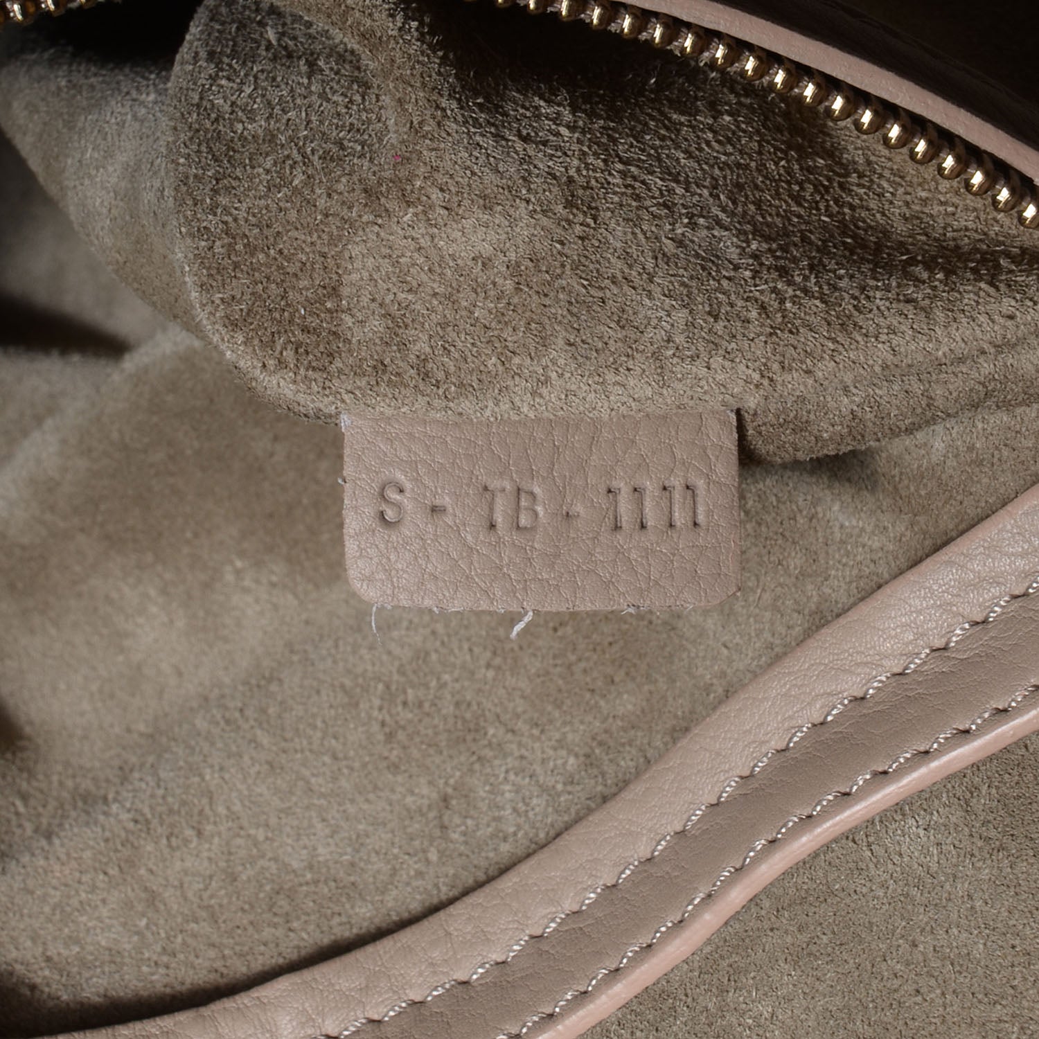 Celine Supple Calfskin Medium Phantom Luggage Taupe 7 of 8