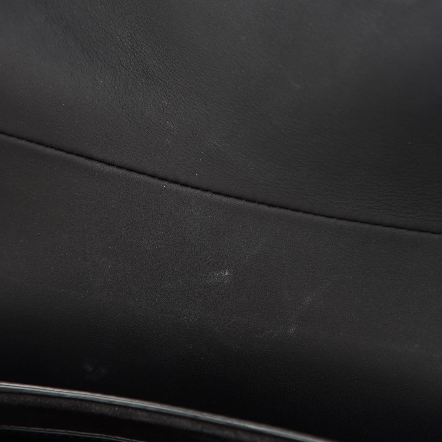 Christian Dior Ultra Matte Calfskin Saddle Bag Black 8 of 14