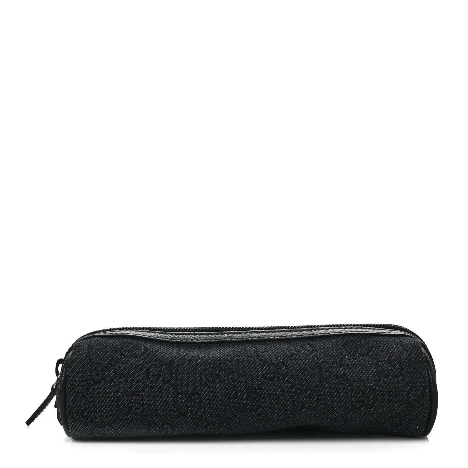 Gucci Denim Monogram Small Cosmetic Case Black 1 of 7