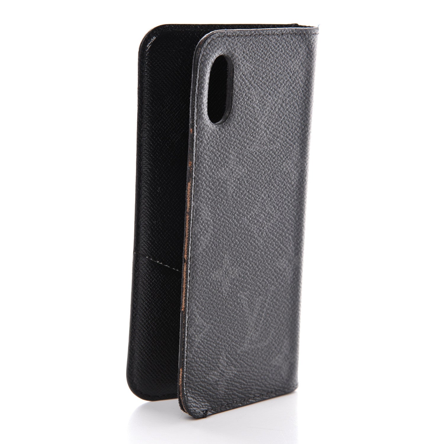 Louis Vuitton Monogram Eclipse iPhone X Folio Case 3 of 15