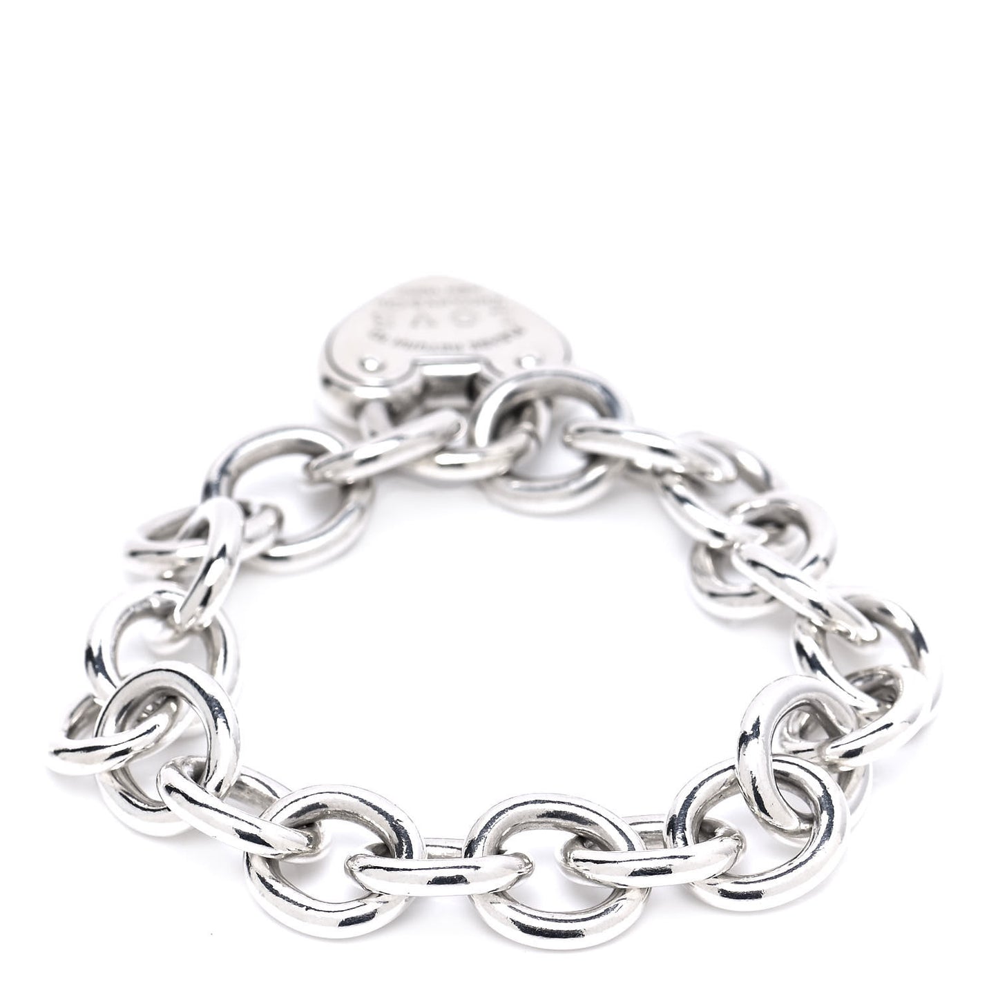 Sterling Silver Return to Tiffany Love Lock Bracelet